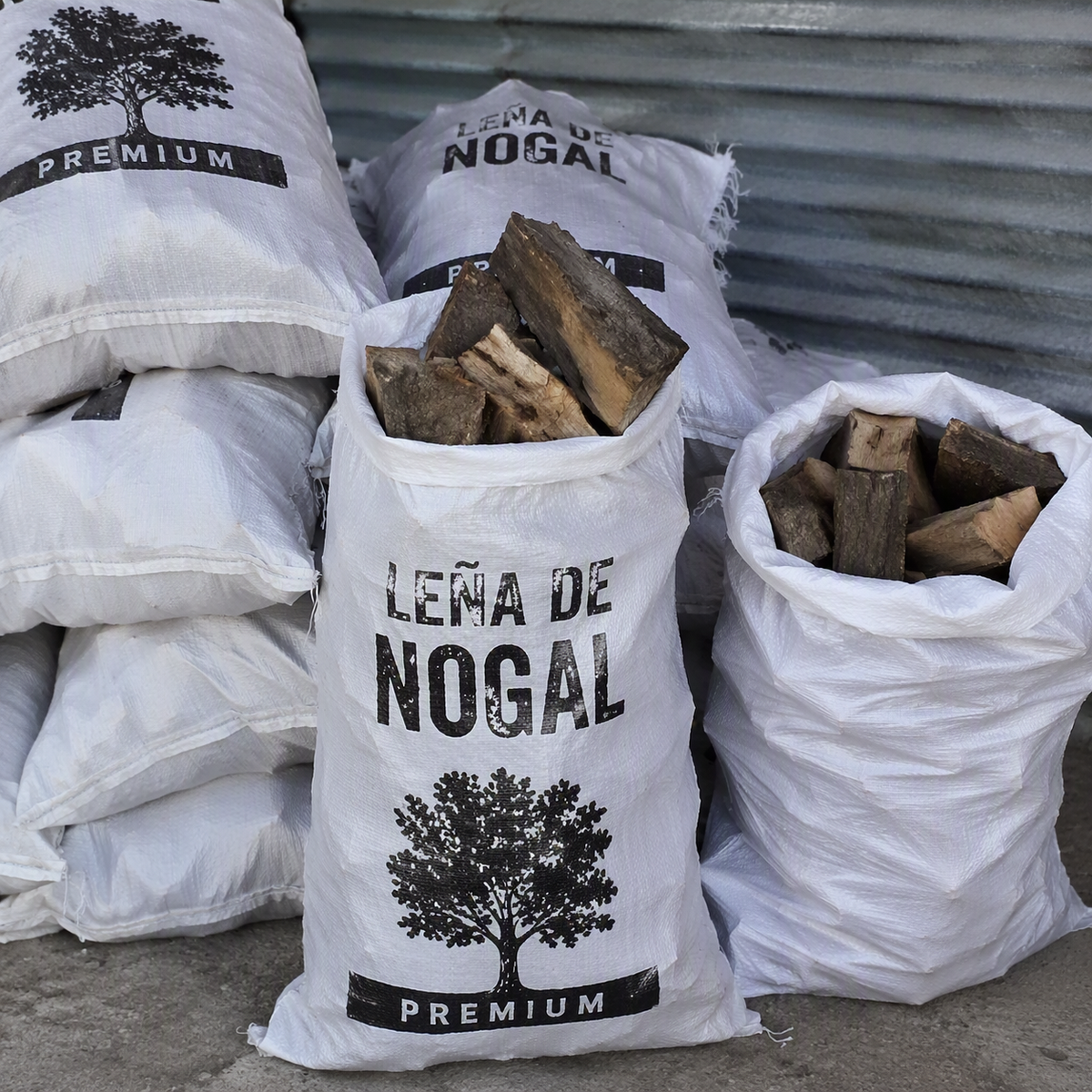 Pack Parrillero 2 (Carbon + leña de Nogal)